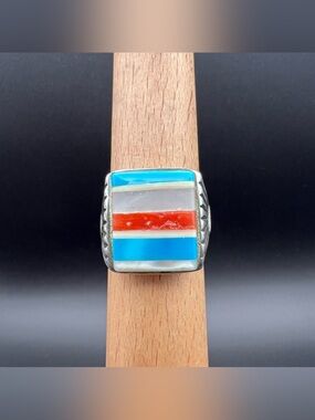 Native American Inlay Ring